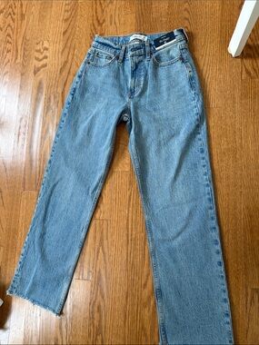 Abercrombie & Fitch Light Blue The Baggy Jeans